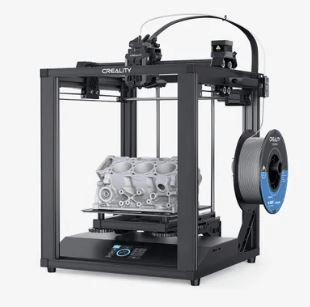 3D принтер Creality Ender-5 S1, размер печати 220x220x280mm, FDM, PLA/PETG/ABS/TPU/PC/ASA/HIPS, USB Type-C/SD card, 350W