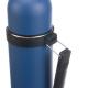 Термос Stinger, 1,2 л, широкий с ручкой, нержавеющая сталь, синий, 12,4 х 10,2 х 31,8 см