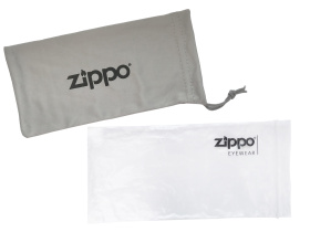 Очки солнцезащитные ZIPPO, серебристые, чёрные, оправа из меди, поляризационные линзы