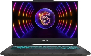 Ноутбук игровой MSI Cyborg 15 A13VF-1223XRU 15.6", IPS, Intel Core i5 13420H 2.1ГГц, 8-ядерный, 16ГБ DDR5, 512ГБ SSD,  NVIDIA GeForce  RTX 4060 для ноутбуков - 8 ГБ, FreeDOS, черный [9s7-15k111-1223]