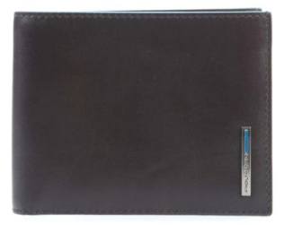 Кошелек мужской Piquadro Blue Square, кожа натуральная, темно-коричневый  [pu1241b2r/mo]