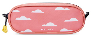 Пенал детский 00338917319 DELSEY DELSEY ACADEMIE 23 x 9 x 7 см розовый принт