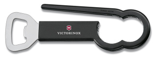 Открывалка для бутылок VICTORINOX Pet, сталь/пластик, чёрная