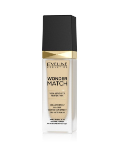 EVELINE WONDER MATCH Адаптирующаяся тональная основа - 05 Light Porcelain 30мл