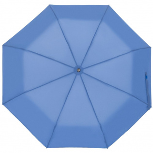 Зонт складной Manifest Color со светоотражающим куполом, синий