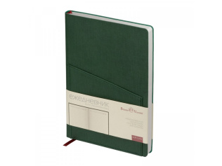 Ежедневник недатированный А5 Barcelona, зеленый (Р)