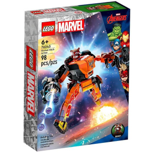 Конструктор LEGO Marvel Реактивный Енот Ракета: робот