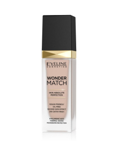 EVELINE WONDER MATCH Адаптирующаяся тональная основа - 25 Light Beige 30мл