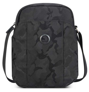 Сумка плечевая DELSEY PICPUS 24 x 19 x 6 см черный камуфляж