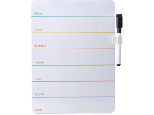 Магнитная доска для заметок с маркером Erase Board (белый)