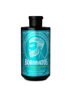 Borodatos Гель для душа Морская соль & Лайм & Мускус"400мл