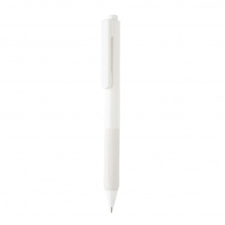 Ручка X9 с глянцевым корпусом и силиконовым грипом