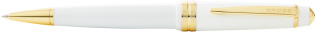 Шариковая ручка Cross Bailey Light Polished White Resin and Gold Tone