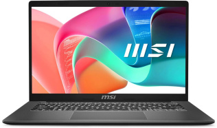 Ноутбук MSI Modern 14 F13MG-207RU 14", IPS, Intel Core i7 1355U 1.7ГГц, 10-ядерный, 16ГБ DDR4, 512ГБ SSD,  Intel Iris Xe graphics, Windows 11 Home, серый [9s7-14s121-207]