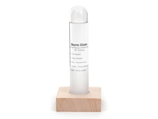 Предсказатель погоды Storm Glass (прозрачный, натуральный)