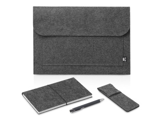 Подарочный набор Feltset (темно-серый, темно-серый)