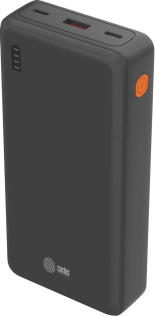 Внешний аккумулятор (Power Bank) Cactus CS-PBFSDA-20000,  20000мAч,  черный