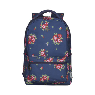 Рюкзак WENGER 16" синий с рисунком, полиэстер, 36 х 45 х 25 см, 22 л