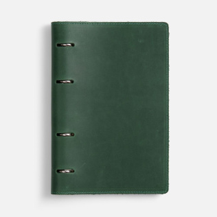 Ежедневник inStream, недатированный, зеленый
