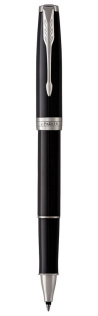 Ручка-роллер Parker Sonnet T539, цвет: Laque Black СT,  стержень: F, цвет чернил: black, в подарочной упаковке