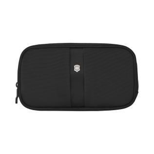 Несессер VICTORINOX TA 5.0 Overnight Essentials Kit, чёрный, нейлон, 23x4x13 см