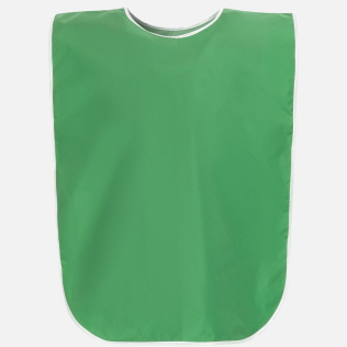 Манишка Member, зеленая с белым