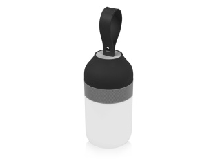 Портативный беспроводной Bluetooth динамик Lantern со встроенным светильником (черный, серебристый, белый)