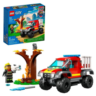 Конструктор LEGO City Спасательный пожарный внедорожник