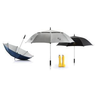 Зонт-трость антишторм Hurricane, d120 см, серый