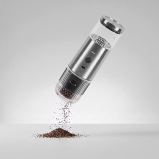 Портативная кофемашина Robusta (черный)