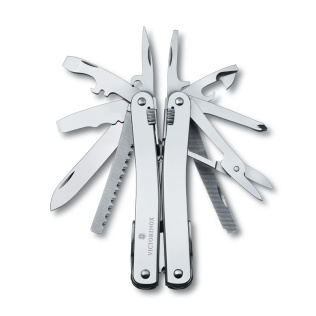 Мультитул VICTORINOX SwissTool Spirit X, 105 мм, 26 функций, в нейлоновом чехле