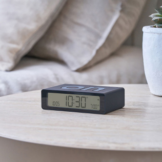 Часы настольные Flip Mini, черный