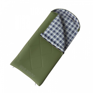 GARY - 5°С 220x90 спальный мешок (зелёный, левый)