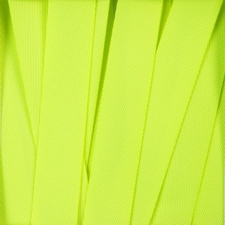 Стропа текстильная Fune 20 S, желтый неон, 40 см