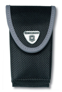 Чехол на ремень VICTORINOX для ножей 111 мм 4-6 уровней, с отделением под фонарь, нейлоновый, чёрный