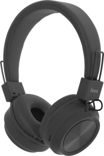 Наушники Hoco Promise W25, Bluetooth, накладные, серый