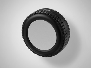 Набор из 25 инструментов Tire, черный/серебристый