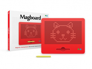 Магнитный планшет для рисования "Магборд" (красный)