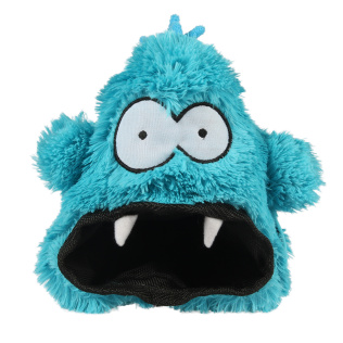 EBI Coockoo Игрушка для собак мягкая "Голодное чудище", голубая, 19см (Нидерланды)