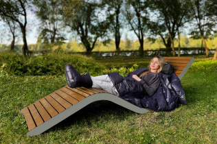 243639 Сапожки-носочки пуховые Comfort Socks Travel Grass Ink 36-39 р.