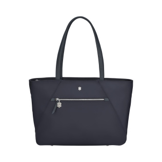 Сумка VICTORINOX Victoria Signature Tote, синяя, нейлон/кожа, 51x15x30 см, 19 л