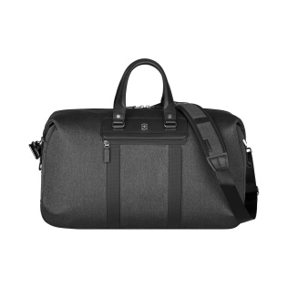 Дорожная сумка VICTORINOX Architecture Urban 2 Weekender, серый, полиэстер/кожа, 24x56x30 см, 45 л