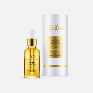 Масляный эликсир ZEITUN для лица витаминный LULU Для сияния тусклой кожи 30мл