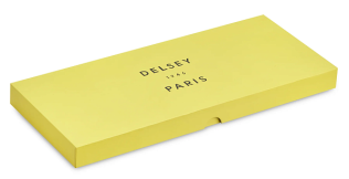 Набор из накладок для колёс 8 шт и адресной бирки DELSEY Travel Accessories 17 x 4 x 44 см Оранжевый