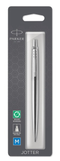 Шариковая ручка Parker Jotter Core K61 Stainless Steel CT , стержень: Mblue в блистере