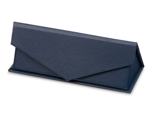 Подарочная коробка для флеш-карт треугольная, синий