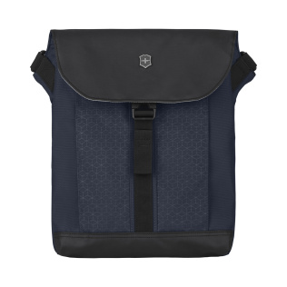 Сумка наплечная VICTORINOX Altmont Original Flapover Digital Bag, синяя, нейлон, 26x10x30 см, 7 л