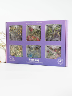 Bath Time Набор соль для ванны Bath Bag 600гр
