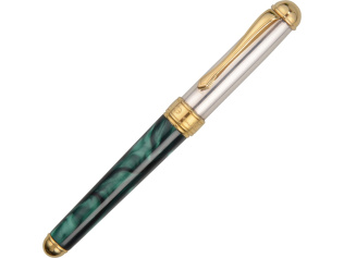 Ручка роллер Cesare Emiliano, зеленый перламутр в футляре