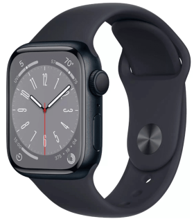 Часы Apple Watch Series 8 GPS 41mm Midnight Aluminium Case S/M, A2770